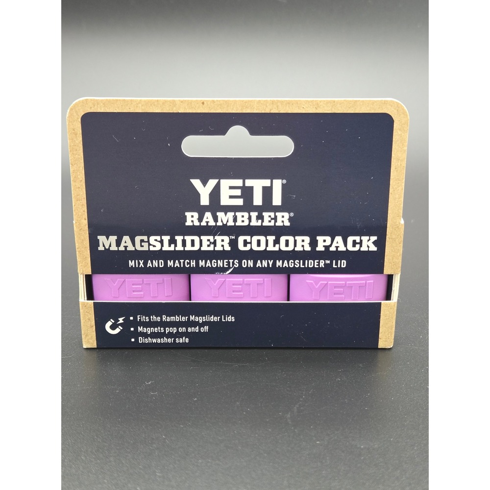 YETI Rambler MagSlider Color Pack 3-Pack Desert Bloom Purple 8170 New